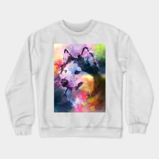 Splashes of Color Crewneck Sweatshirt